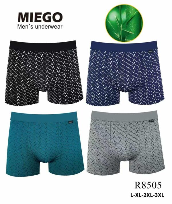 [#8505] Meeste bambusmaterjalist bokserid L-3XL