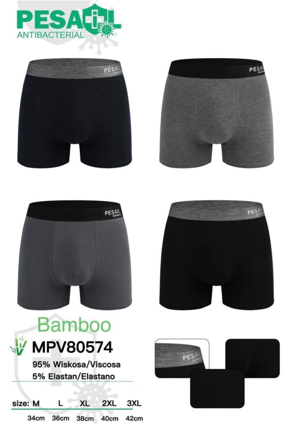 [#0574] Meeste bambusmaterjalist bokserid (M-3XL)