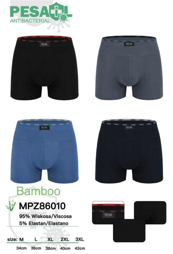 [#6010] Meeste bambusmaterjalist bokserid (M-3XL)