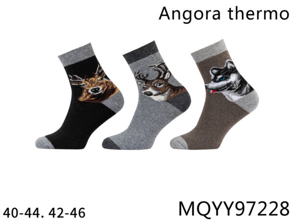 [7228] Meeste angooravillased sokid (3 pr/pk)