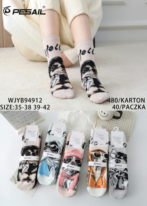 [#4910] Naiste sokid (5 pr/pk) (5 mudelit)